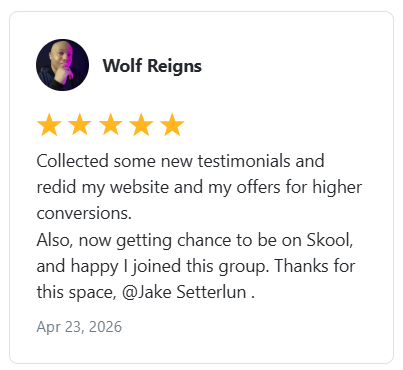Wolf Reigns — Redid the website and offers for higher conversions